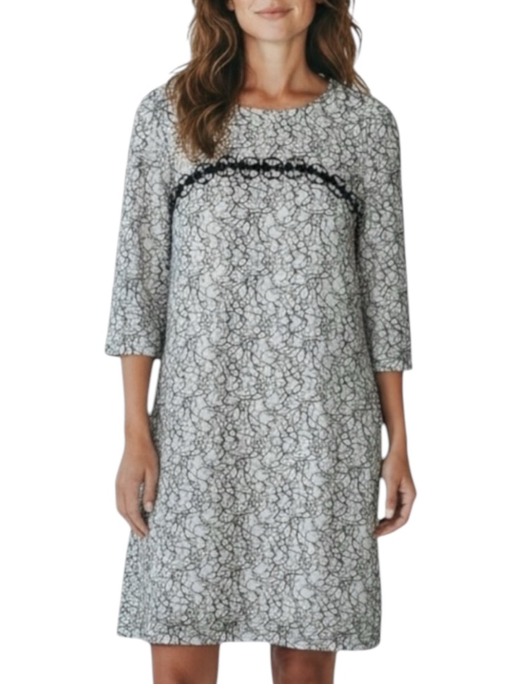 TAYLOR SWIFT’s TAYLOR Piper Piping Dress in Black / White Size 4